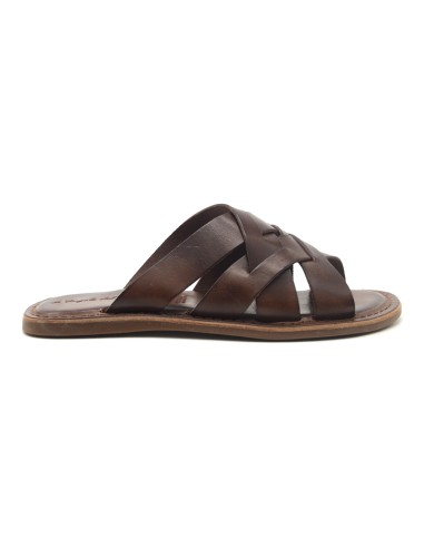 L'Angolo del Cuoio sandalo con maxi fascia